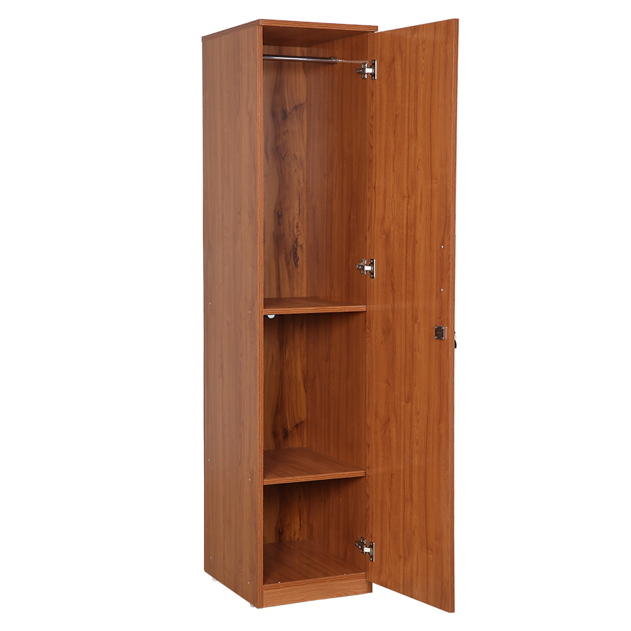 Velora 1 Door Wardrobe (Light Walnut)-2