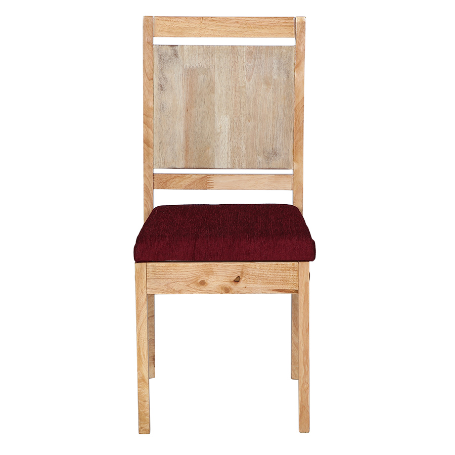 Oakwood Dining Set 4 Seater (Burgundy)