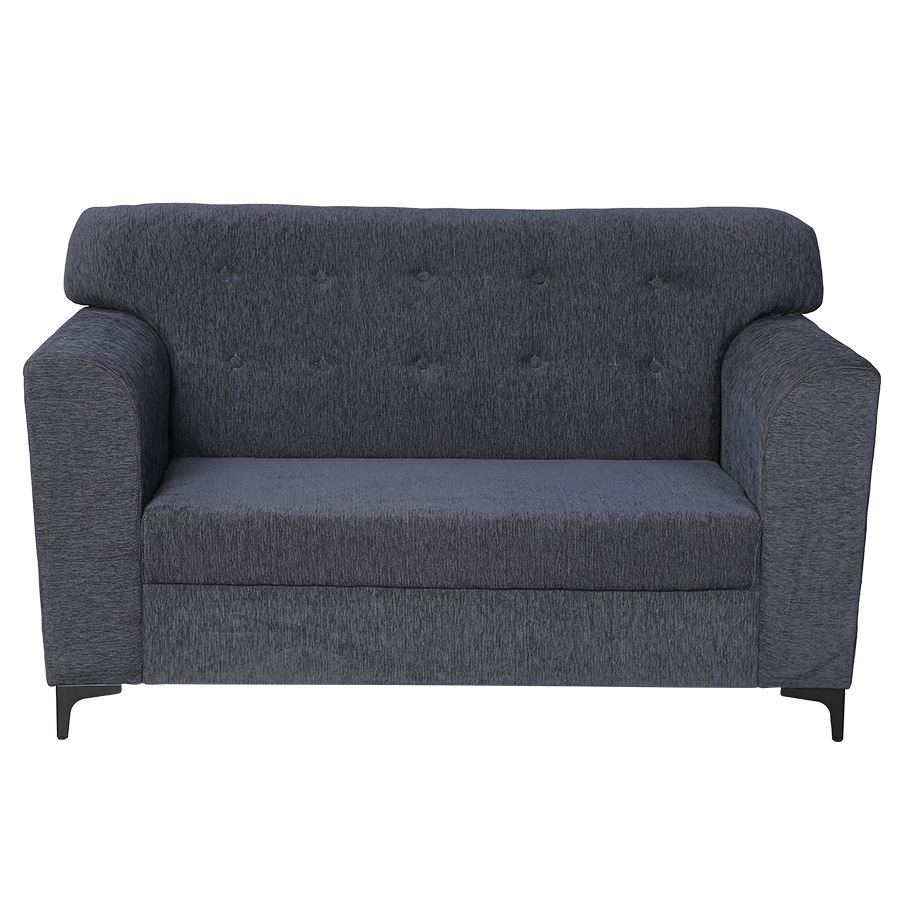 RestNest Fabric Sofa 2 Seater (Ash Grey)-2