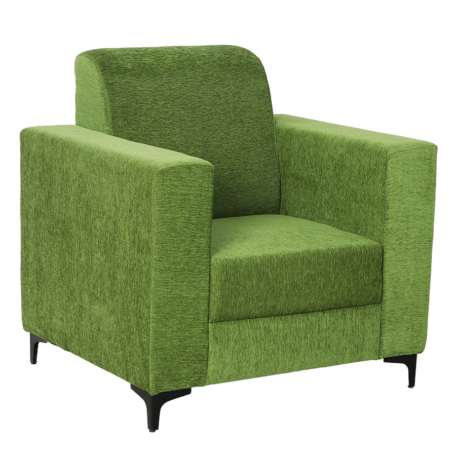 CloudCouch Fabric Sofa 1 Seater (Green)-2